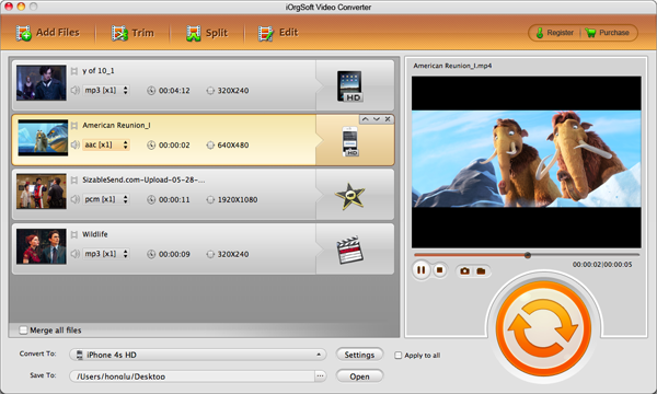 Convert MTS to Matroska video .mkv for Mac